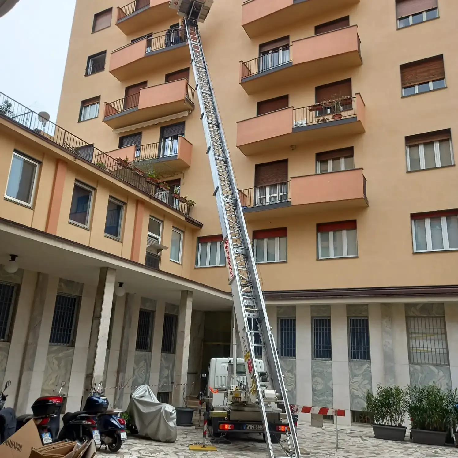 Noleggio autoscala a Bergamo